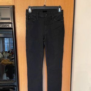 Mother Black Jeans- Mid Rise Dazzler